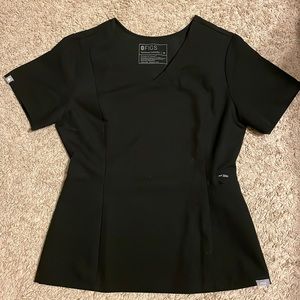 FIGS Women’s Black Amapa Top